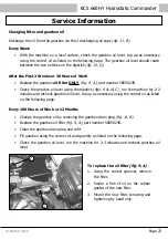 Preview for 23 page of BCS 660HY WS Hydrostatic Commander Operating Instructions Manual