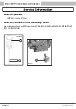 Preview for 24 page of BCS 660HY WS Hydrostatic Commander Operating Instructions Manual