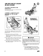 Preview for 41 page of BCS 710 Gardener Owner'S Use & Care Manual