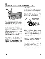 Preview for 46 page of BCS 710 Gardener Owner'S Use & Care Manual