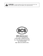 Preview for 51 page of BCS 710 Gardener Owner'S Use & Care Manual