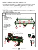 Preview for 2 page of BCS 921ML002 Operator'S Manual