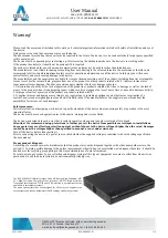 Preview for 1 page of BCS BCS-XVR0801-III User Manual