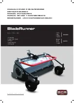 BCS BladeRunner 60 Instruction Book предпросмотр