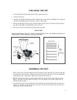 Preview for 6 page of BCS CHIPPER/SHREDDER Owner'S Manual