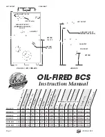 Предварительный просмотр 2 страницы BCS Oil-Fired Instruction Manual