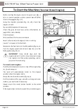 Preview for 16 page of BCS PowerSafe 770HY Operating Instructions Manual