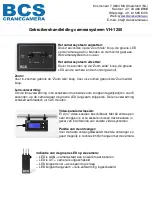 Preview for 2 page of BCS VH-1250 User Manual