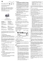 Preview for 1 page of BD Sensors 17.6 Series Operating Manual