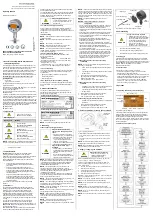 Preview for 1 page of BD Sensors AX16-DL 01 Operating Manual