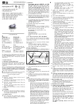 BD Sensors DMK 331 Operating Manual preview