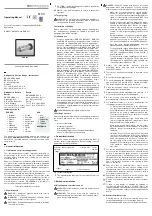 BD Sensors DMK 457 Operating Manual preview
