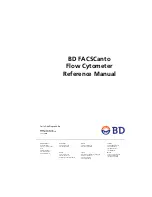 BD FACSCanto Reference Manual предпросмотр