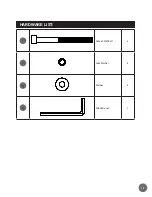 Предварительный просмотр 3 страницы BDDMI Drew Barrymore Flower Home WM1-FLWRSF-GY Assembly Instructions Manual