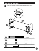 Предварительный просмотр 4 страницы BDDMI Drew Barrymore Flower Home WM1-FLWRSF-GY Assembly Instructions Manual