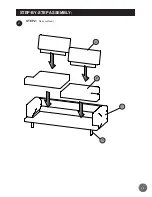 Предварительный просмотр 5 страницы BDDMI Drew Barrymore Flower Home WM1-FLWRSF-GY Assembly Instructions Manual