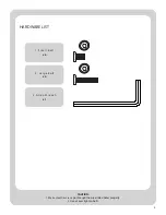 Предварительный просмотр 3 страницы BDDMI MAINSTAYS MS18-D1-1007-21 Assembly Instructions Manual