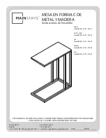 Предварительный просмотр 7 страницы BDDMI MAINSTAYS MS18-D1-1007-21 Assembly Instructions Manual