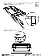 Предварительный просмотр 7 страницы BDI 6004 Assembly Instructions Manual