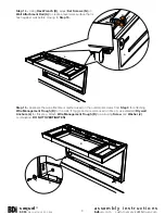 Предварительный просмотр 8 страницы BDI 6004 Assembly Instructions Manual