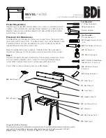 Preview for 1 page of BDI BEVEL 6743 Quick Start Manual