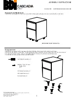 Предварительный просмотр 1 страницы BDI CASCADIA 6207 Assembly Instructions