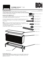 Предварительный просмотр 1 страницы BDI CORRIDOR SV 7128 Quick Start Manual