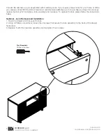 Предварительный просмотр 5 страницы BDI CORRIDOR Assembly Instructions