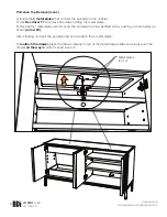 Preview for 6 page of BDI COSMO CONSOLE 5729 Assembly Instructions Manual