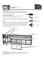 BDI MARGO 5211 Assembly Instructions предпросмотр