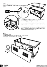 Предварительный просмотр 3 страницы BDI Novia 8424 Assembly Instructions