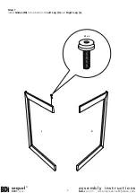 Предварительный просмотр 2 страницы BDI sequel 6001 Desk Assembly Instructions Manual