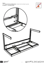 Предварительный просмотр 4 страницы BDI sequel 6001 Desk Assembly Instructions Manual