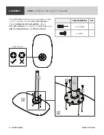 Предварительный просмотр 4 страницы BDI SERIF LIFT 1045 Instruction Manual