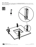 Предварительный просмотр 2 страницы BDI TERRACE 1150 Assembly Manual