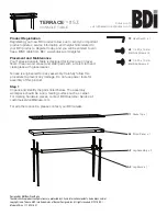 BDI TERRACE 1153 Manual предпросмотр