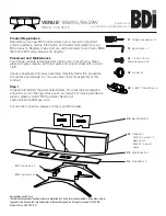 Предварительный просмотр 1 страницы BDI VENUE 8649G Assembly Instructions Manual