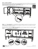 Preview for 3 page of BDI ZONA Assembly Instructions