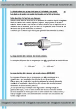 Preview for 47 page of BDS Maschinen MAB 450 Operating Instructions Manual