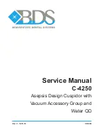 Preview for 1 page of BDS C-4250 Service Manual