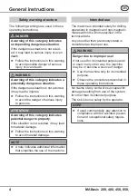 Preview for 4 page of BDS MABasic 200 Translation Of The Original Operating Instructions