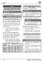 Preview for 12 page of BDS MABasic 200 Translation Of The Original Operating Instructions