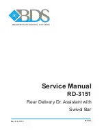 Preview for 1 page of BDS RD-3151 Service Manual