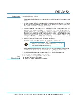 Preview for 2 page of BDS RD-3151 Service Manual