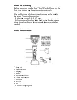 Предварительный просмотр 2 страницы Be-Bella One 20 Turbo Operating Instructions