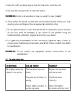 Предварительный просмотр 19 страницы Be.Better RX805 Instruction Manual