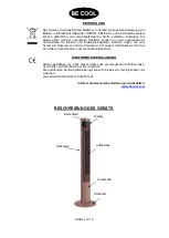 Предварительный просмотр 4 страницы Be Cool BC121TU2004F Manual