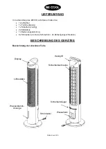 Предварительный просмотр 6 страницы Be Cool BC2AC2001TUF Manual