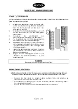 Предварительный просмотр 12 страницы Be Cool BC2AC2001TUF Manual