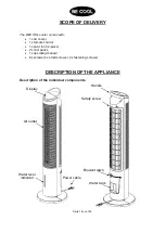 Предварительный просмотр 19 страницы Be Cool BC2AC2001TUF Manual